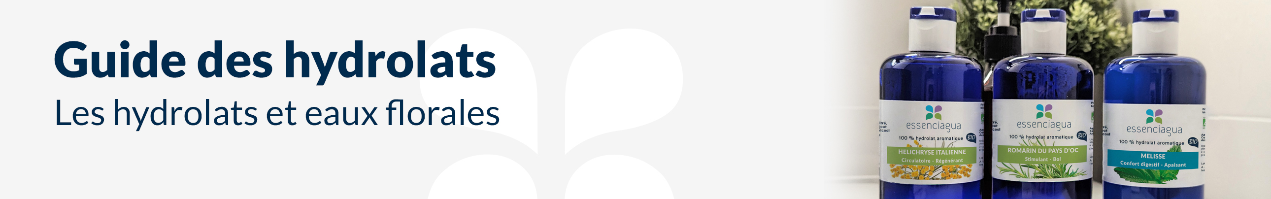 Le guide des hydrolats