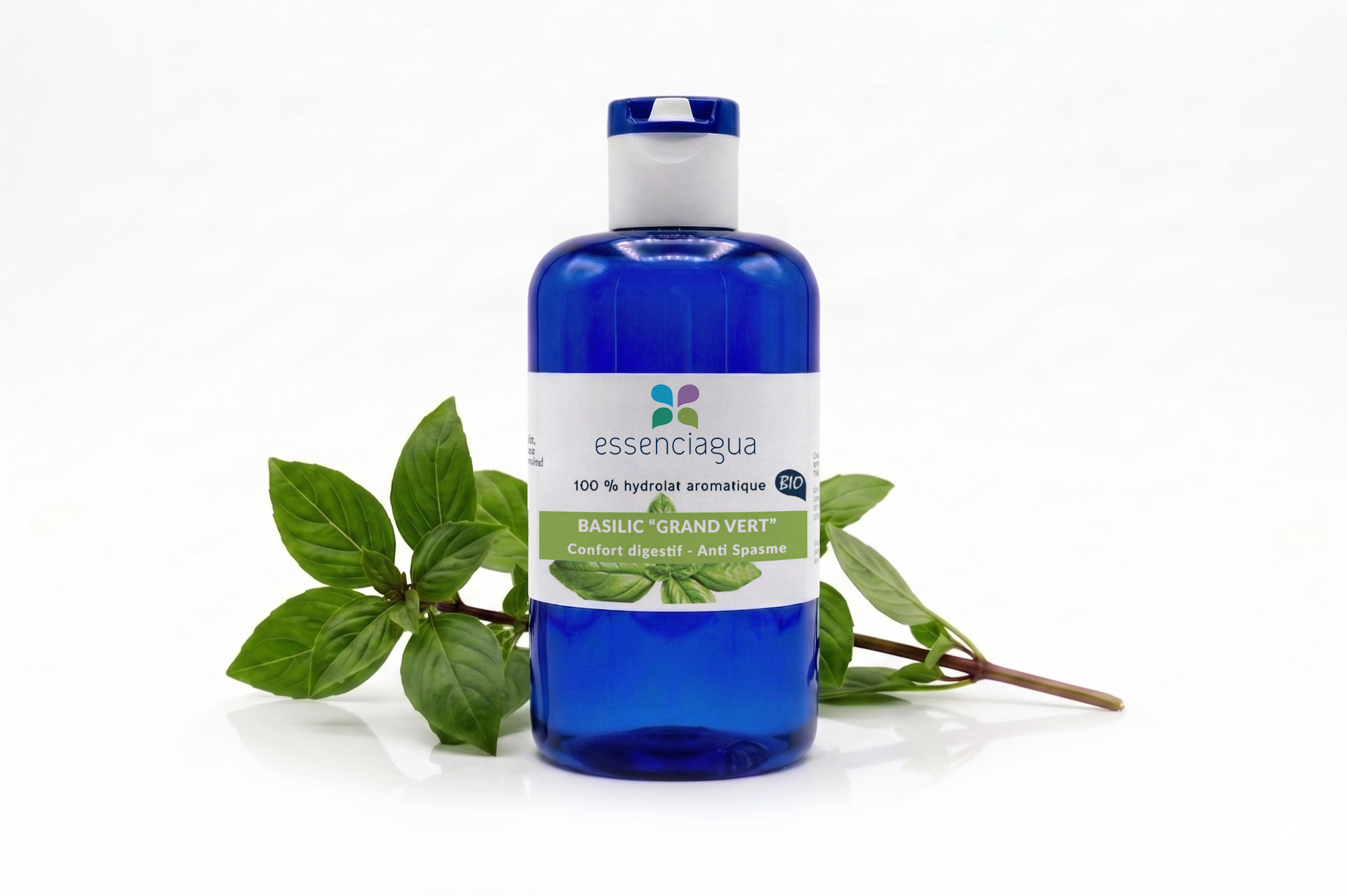 Hydrolat de Basilic grand vert 100% Bio et Artisanal