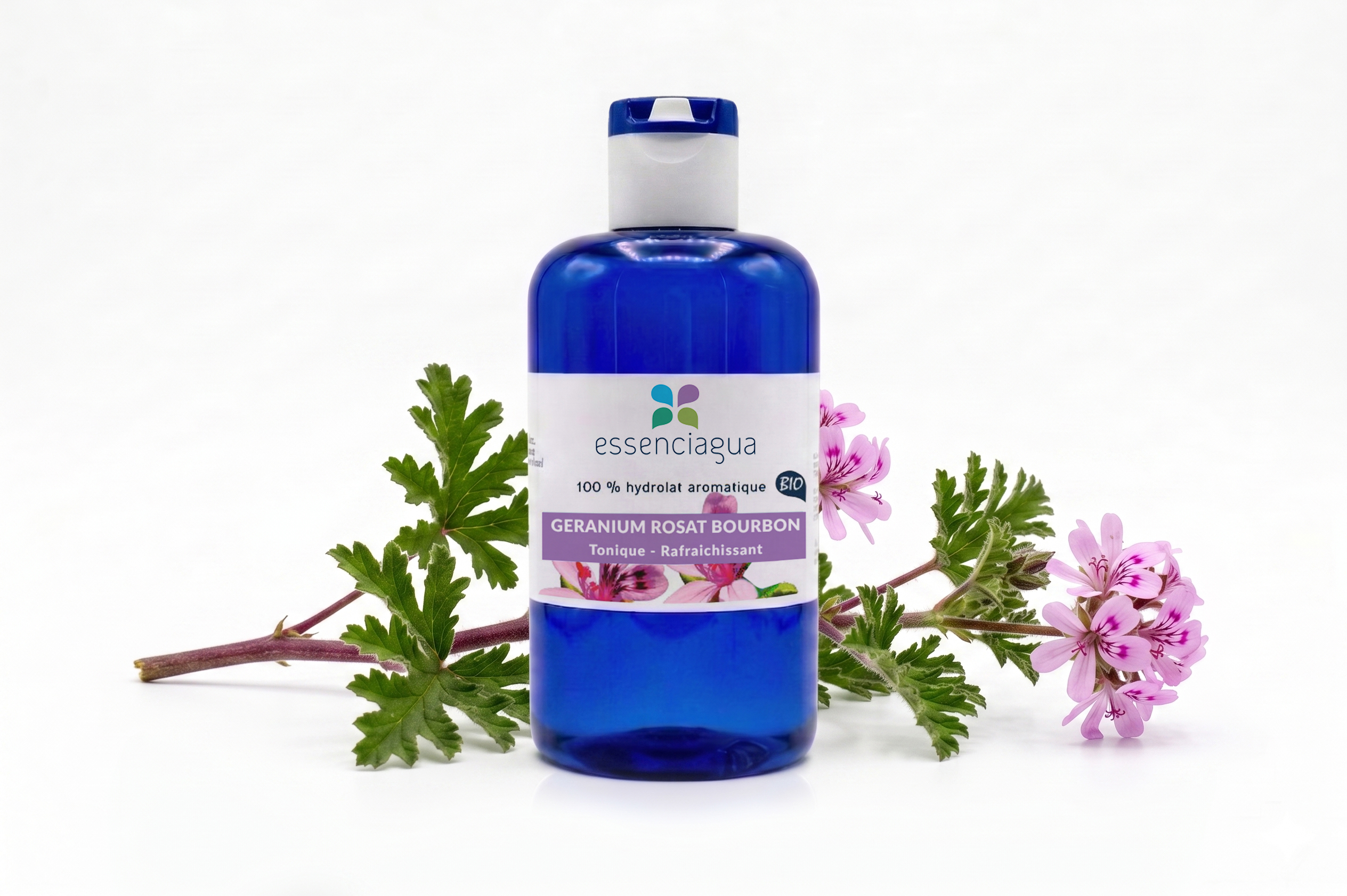 Hydrolat de Géranium rosat bourbon 100% Bio et Artisanal