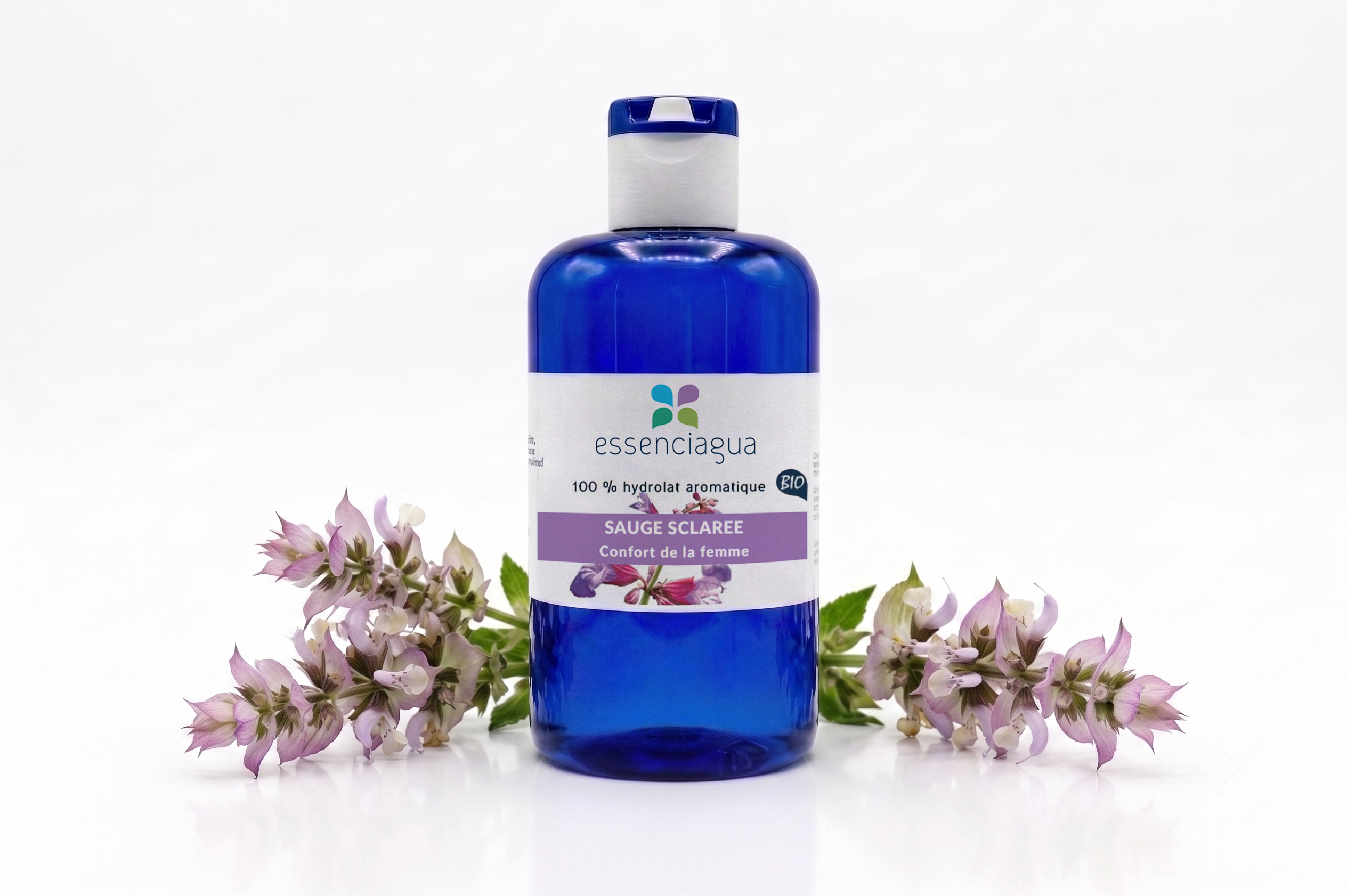 Hydrolat de Sauge sclarée 100% Bio et Artisanal