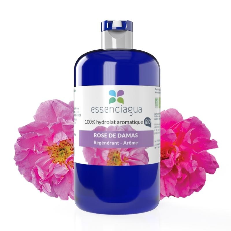 Hydrolat de Rose de Damas | Eau de Rose 100% Bio et Artisanal