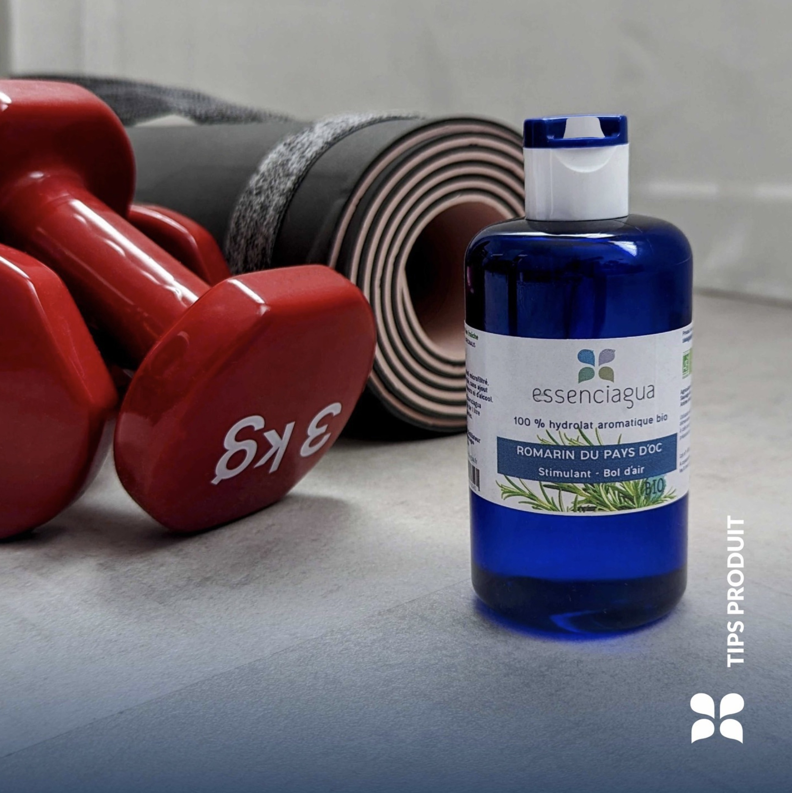 Vitality boost with Rosemary hydrosol