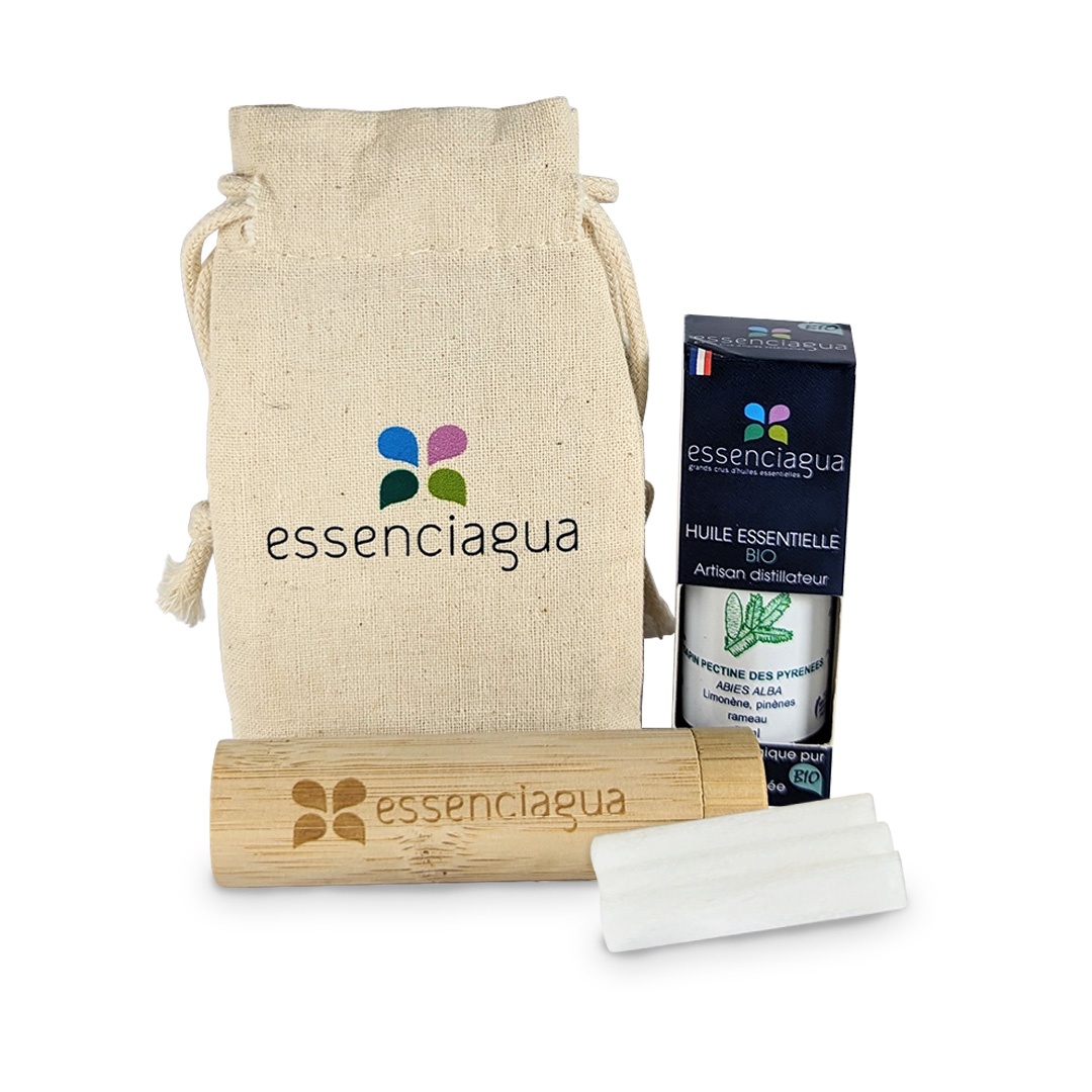Bamboo Inhalator Kit - Respiratory 100% Organic and Handcrafted