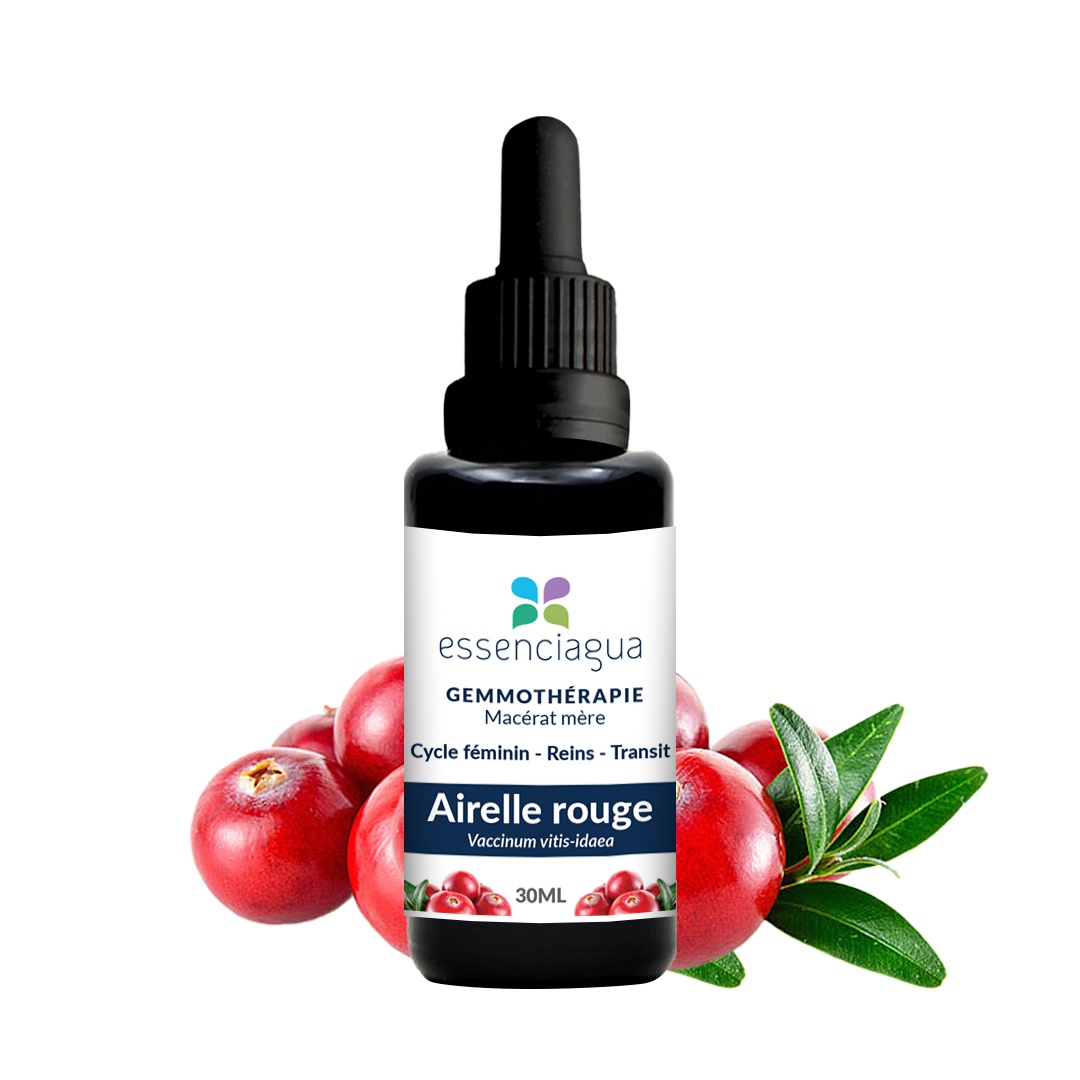 Airelle rouge organic bud macerate 100% organic and handcrafted