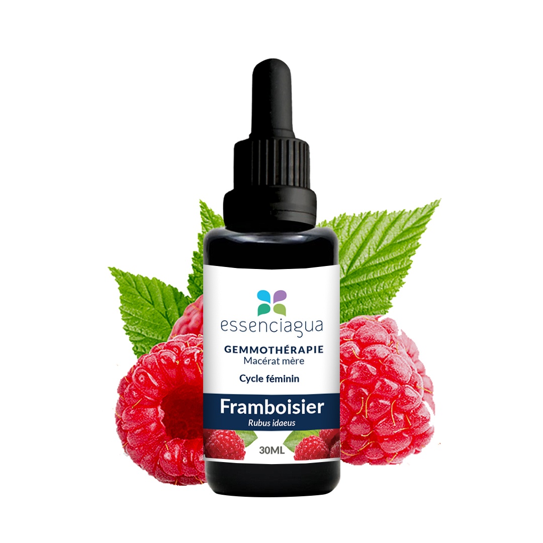 100% organic handcrafted raspberry bud macerate