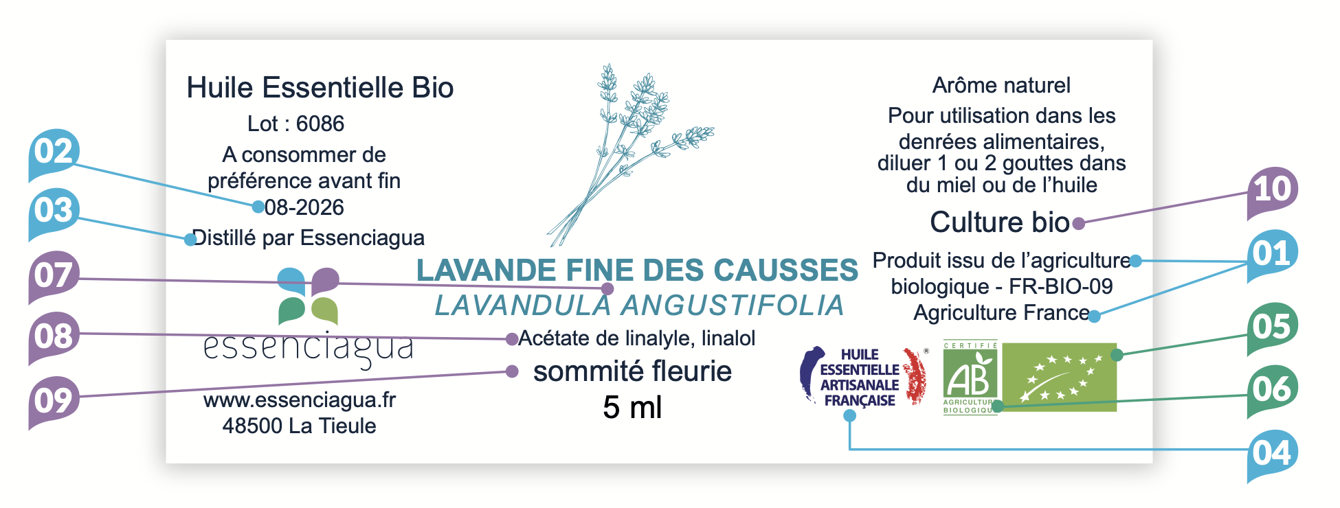 Essenciagua : Scientifique, Bio, Local, Artisanal