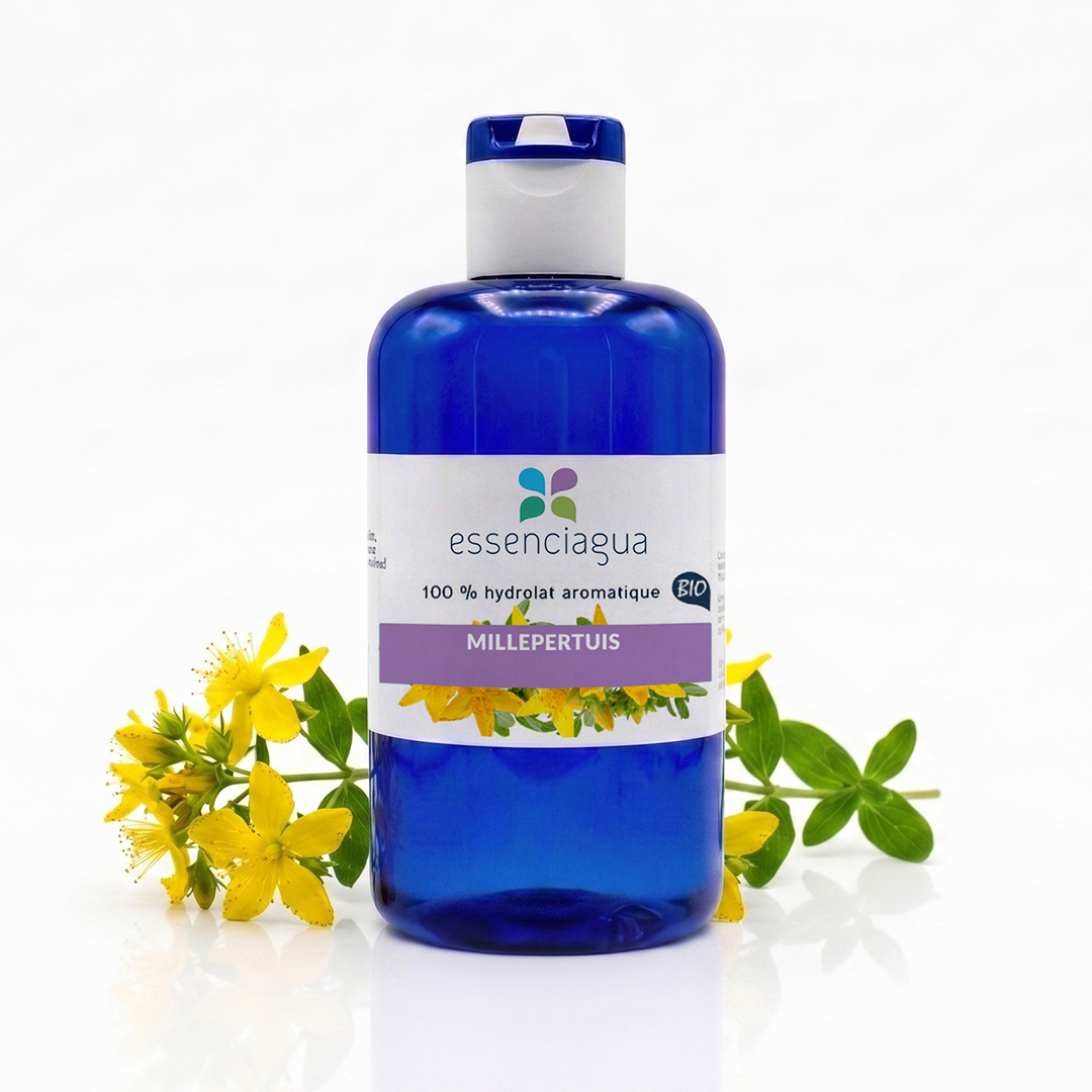 Hidrolato de Hierba de San Juan 100% orgánico y artesanal