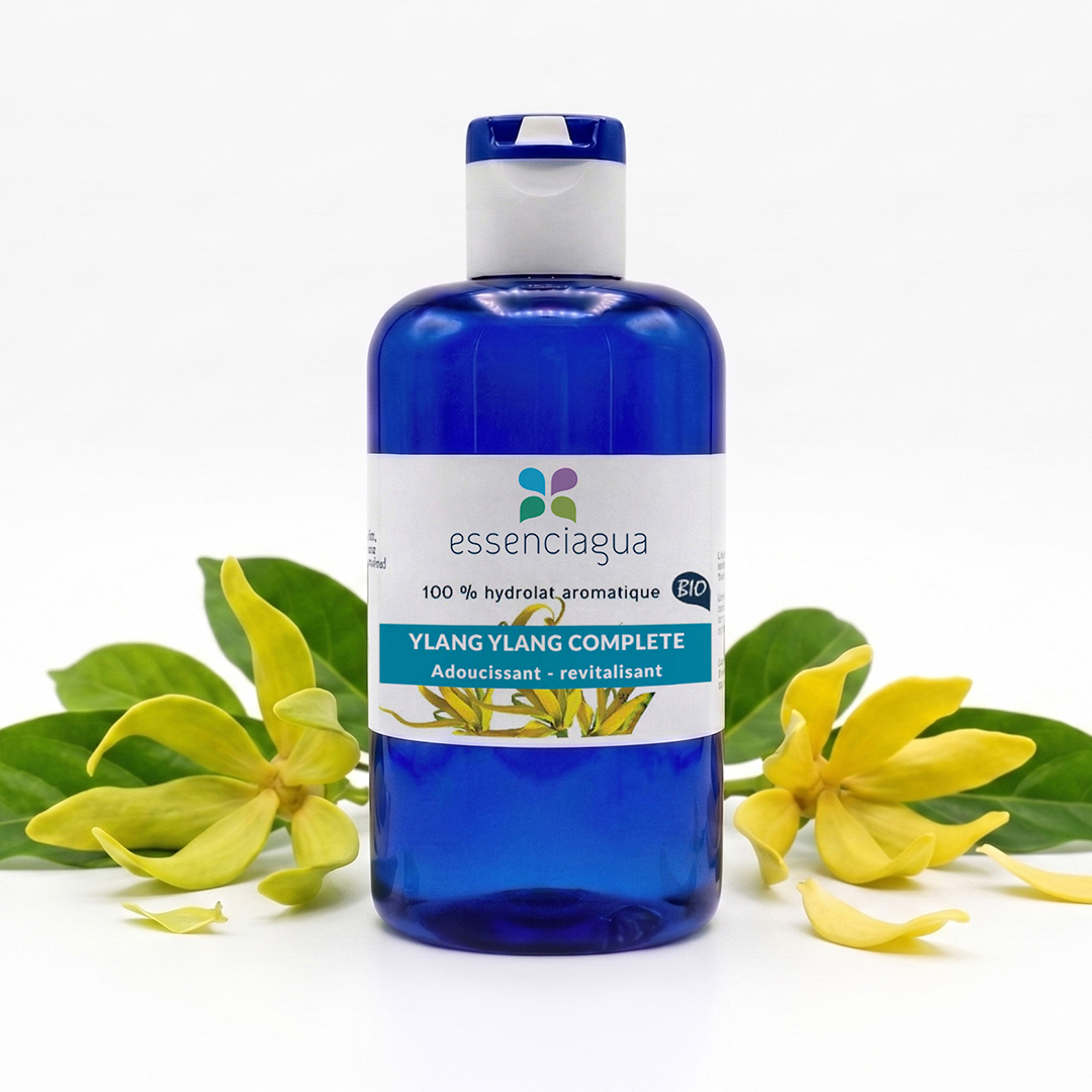 Hidrolato completo de Ylang Ylang 100% Ecológico y Artesanal