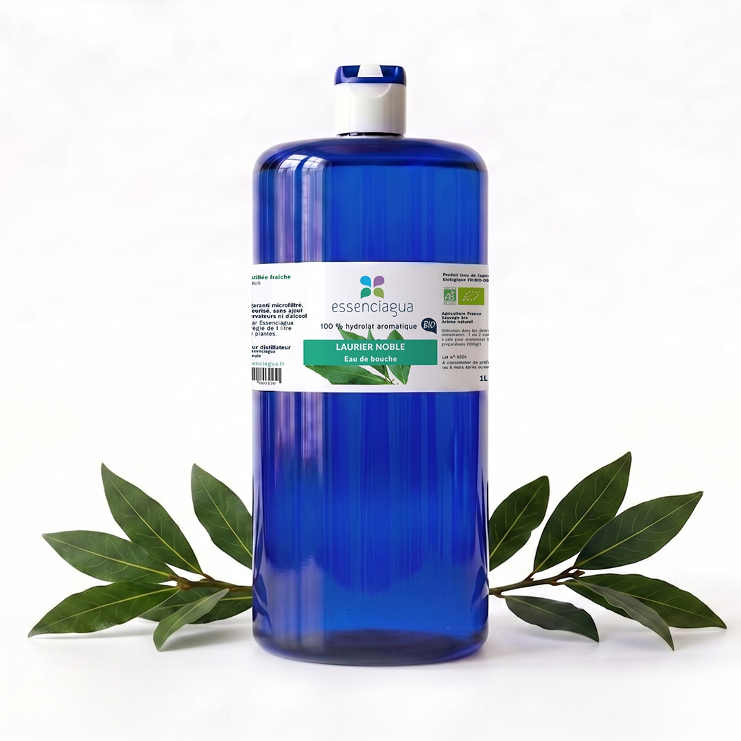 Laurel hydrolate 100% organic and handcrafted — 1 L